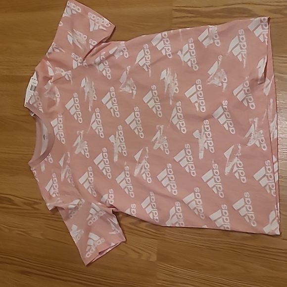 New adidas multi-logo Tee size XLT AND 3XL - Picture 2 of 4